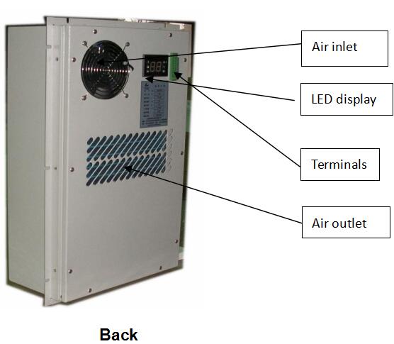 Server Cabinet Air Conditioner Variable Frequency Compressor Panel