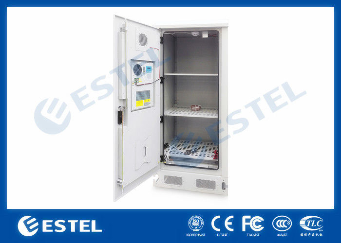 Three Layers Metal Outdoor Battery Street Cabinets Telecoms With
