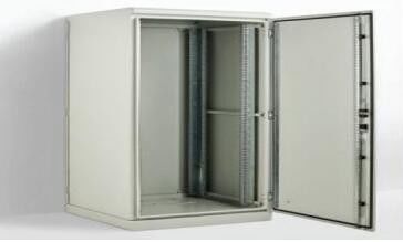 Steel 12u Ip66 Outdoor Telecom Cabinet Enclosure Polyester Powder