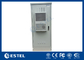 Double Wall Floor Mounted Outdoor Electrical Enclosures Cabinets With Air Conditioner And Fan 42U