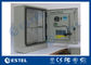 Stainless Steel Outdoor Telecom Cabinet With Cooling System / Air Conditioner Type Telecom Enclosure