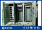Triple Bay Racking Outdoor Telecom Enclosure With Air Conditioner Cooling System
