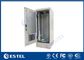 Fan Cooling Outdoor Telecom Cabinet Galvanized Steel With Standard 19&quot; Racking Rail