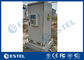 One Compartment Outdoor Telecom Cabinet IP55 Galvanized Steel Double Wall
