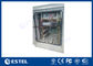 Two Doors IP55 Outdoor Telecom Enclosure Anti Corrosion With Rectifier Power System
