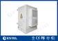 Weatherproof IP55 16U Outdoor Telecom Cabinet With Air-Conditioner Design And Anti-Theft Lock