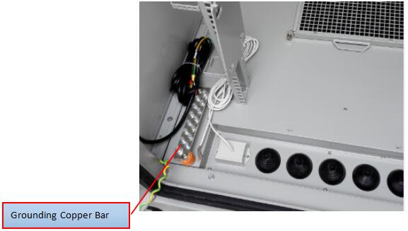 Telecom Connection Bench Four Compartment Integrated Outdoor Telecom Cabinet , Base Station Cabinet
