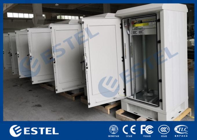 IP55 Air Conditioner Cooling Outdoor Power Cabinet With 19 Inch ...