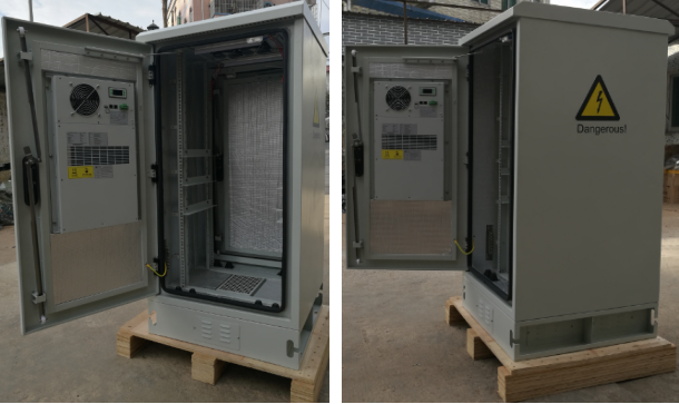 19 Inch Rack Operating Temperature Instruments Front Back Access Outdoor 19 Rack Enclosure For Temperature Control ...