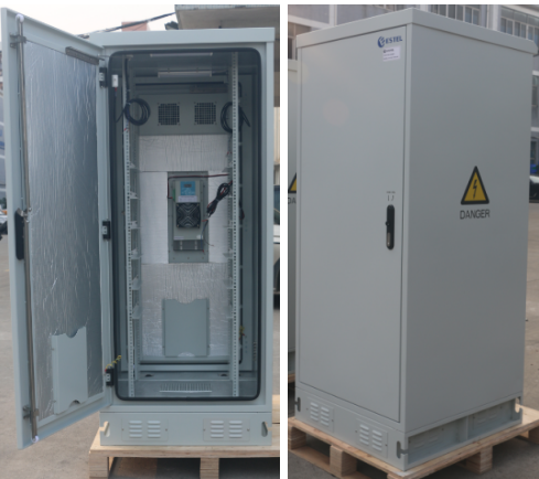 Anti Corrosion IP55 Outdoor Rack Mount Enclosure 800*850*2000 MM