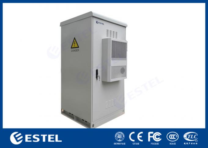 IP55 19 Inch Rack Outdoor Telecom Cabinet One Compartment Two Doors ...