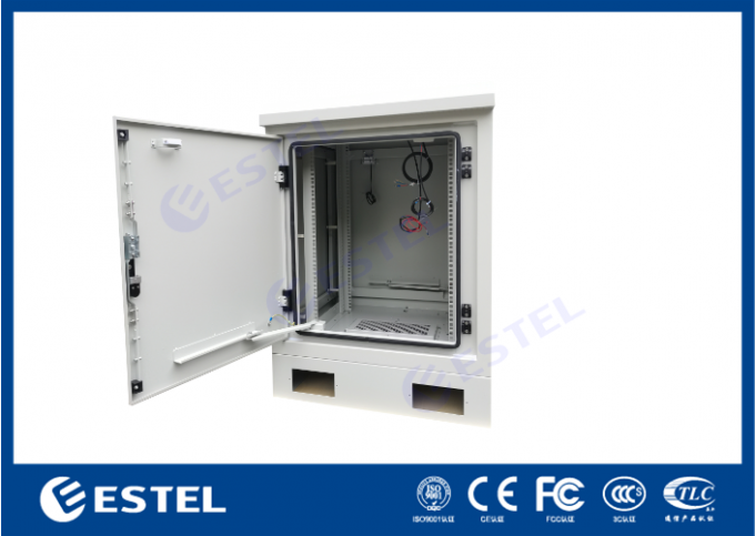 Telecom Riser Cupboards 17U 19in Floor Mounted Telecom Cabinet With Corrosion Protection