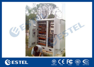 Customized Telecom Outdoor Electrical Cabinet With Environment Monitoring System, PDU, Power System, Battery