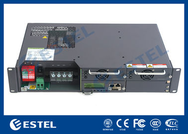 90A Outdoor Cabinet Telecom Rectifier System , DC Rectifier System With Output Short Circuit Protection