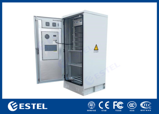 ISO9001 External Telecoms Cabinet 20U 19 Inch Rack Waterproof Outdoor Battery Cabinet