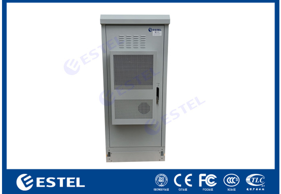 19 Inch Rail Floor Mounted Cabinet Single Wall Galvanized Steel With PDU