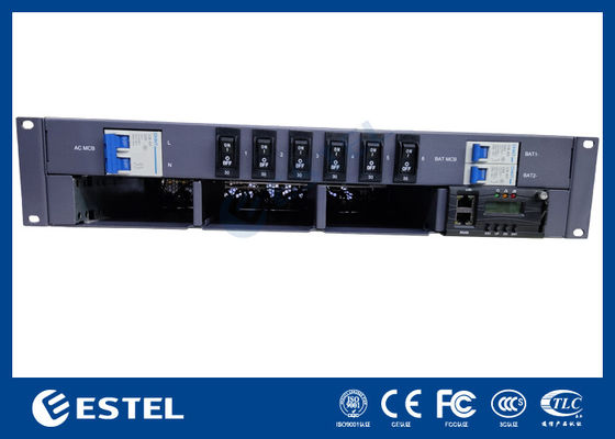 19 Inch 2U Standard Rectifier Power System AC Input And DC Output For Telecom Cabinet