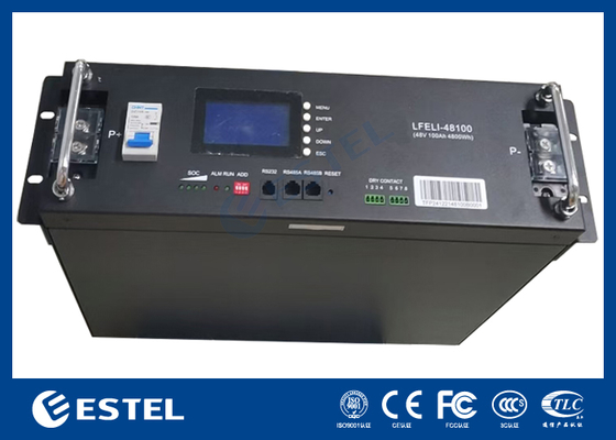 ESTEL LFELI 48100 48V 100Ah Lithium Iron Phosphate Battery High Efficiency Energy Storage Solution for Telecom and Industrial Applications