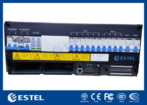 Heavy Duty Industrial Telecom DC Rectifier System for Redundant Power Supply in Mission Critical Infrastructure