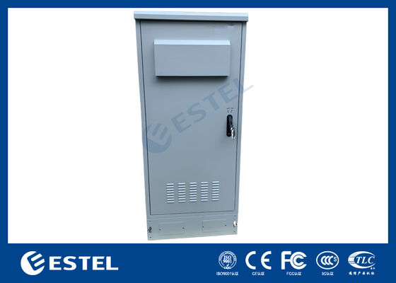 Outdoor 19-Inch Rack Cabinet 32U IP65 Rating with Cooling Fans LED Lighting Security for Telecommunications and Industrial Applications