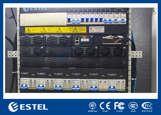96% High Efficiency 12U Hybrid Power Rectifier System RS485 Communication