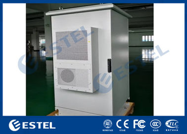 Air Conditioner Cooling Outdoor Telecom Enclosure IP65 Double Wall With Insulation