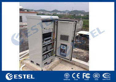 Galvanized Steel Outdoor Telecom Enclosure 1.5mm Thickness 19'' Easy Installation