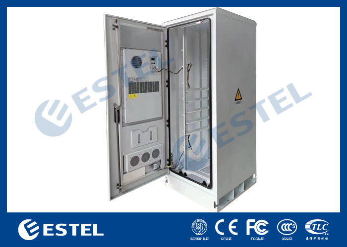 IP55 Rated 19 Inch Rack 38U Outdoor Server Cabinet With Air Conditioner ...