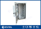 Pole Mounted Outdoor Telecom Enclosure 19'' 24U Telecom Equipment Cabinets