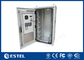 Pole Mounted Outdoor Telecom Enclosure 19'' 24U Telecom Equipment Cabinets