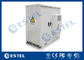 Two Bays Outdoor Telecom Cabinet Equipment Anti-Corrosion Powder Coating