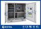 Two Bays Outdoor Telecom Cabinet Equipment Anti-Corrosion Powder Coating