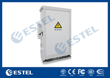 Dustproof  Rainproof Outdoor Battery Cabinet , Outside Base Station Cabinet