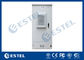 Double Wall Three Shelves Telecom Outdoor Cabinet Sunproof ISO9001 CE Certification