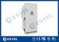 Outdoor Power Cabinet , Outdoor Telecom Cabinet With Water Sensor / Door Sensor