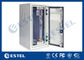 Heat Insulation Outdoor Wall Mounted Cabinet , Base Station Cabinet IP55