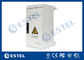 Heat Insulation Outdoor Wall Mounted Cabinet , Base Station Cabinet IP55