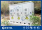 Three Compartments Outdoor Street Cabinets Telecoms For Base Station / 4G System