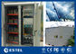 Generator Compartment Base Station Cabinet With Solar Controller / Solar Cell Panel