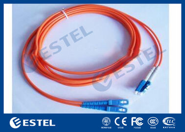 Professional Distribution Frame Multimode / Single Mode Fiber Optic Patch Cord OEM