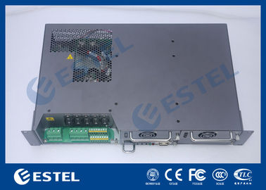 Outdoor 19 Rack Enclosure Rectifier System , Base Station Telecom Power System