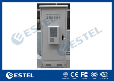 DC48V Air Conditioner Outdoor Battery Cabinet , Outdoor Server Cabinet