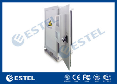 Dustproof  Rainproof Outdoor Battery Cabinet , Outside Base Station Cabinet