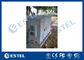 Galvanized Steel Sandwich Panel Integrated Outdoor Telecom Cabinet For Base Station With Air Conditioner, UPS