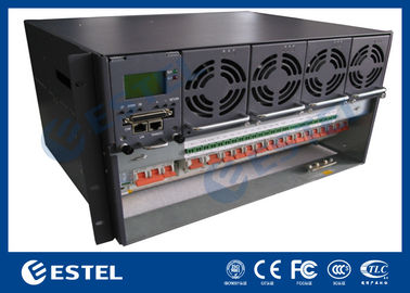 3–18kW DC Power System 6U Subrack, 380VAC/220VAC Input, –43 to –58VDC Output, >96% Efficiency, ≤2kg Rectifier Modules