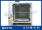 Fan Cooling Outdoor Battery Cabinet For Pole Mount / Wall Mount Auxiliary Direct Ventilation Holes