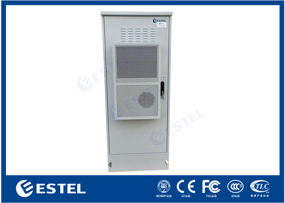 IP55 Waterproof Outdoor Telecom Cabinet 34U 19Inch With Air Conditioner