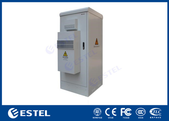 RAL7035 Grey 19 Telecom Rack Outdoor Electronic Equipment Enclosures IP55