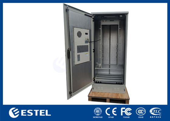 IP55 Outdoor Telecom Cabinet With Power Distribution And Envirenmental Monitoring System