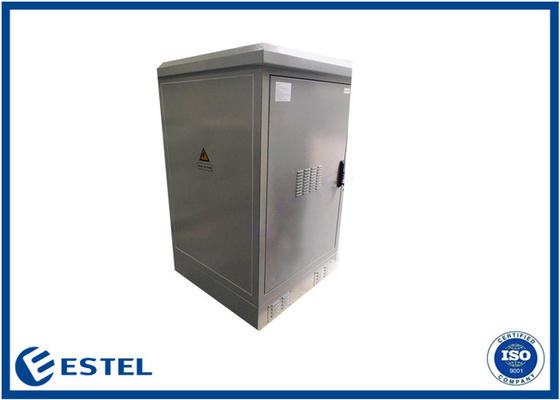 IP55 Outdoor Electrical Cabinet Galvanized Steel Single Wall Without Thermal Insulation